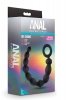 Anal adventures platinum silicone beginner anal beads black